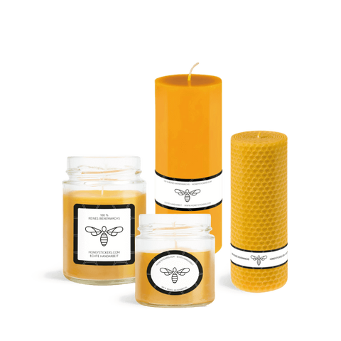 Moderner Marlo - Kerzenaufkleber