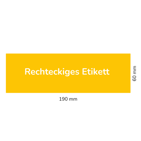 Leere Lola – Rechteckiges Etikett 1000g - Österreich