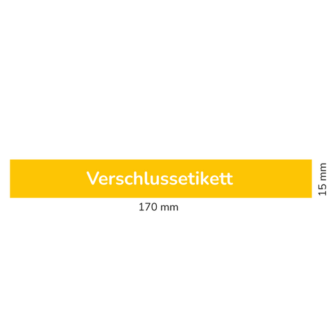 Moderner Marlo - Verschlussetikett 1000g (Twist-Off)