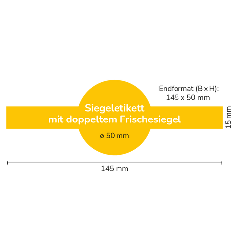 Idyllische Ida – Siegeletikett mit doppeltem Frischesiegel 250g (Kunststoffdeckel)
