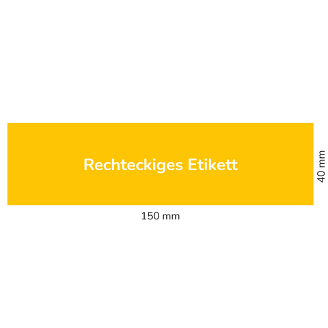 Nobler Norbert - Rechteckiges Etikett 250g (Kunststoffdeckel)
