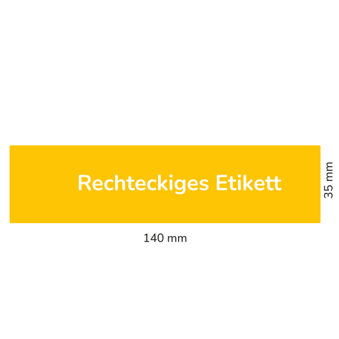 Leere Lola – Rechteckiges Etikett 250g - Österreich