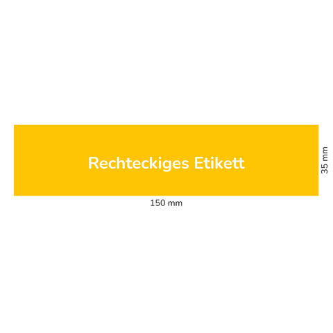 Winterlicher Waldemar - Rechteckiges Etikett 250g (Twist-Off)