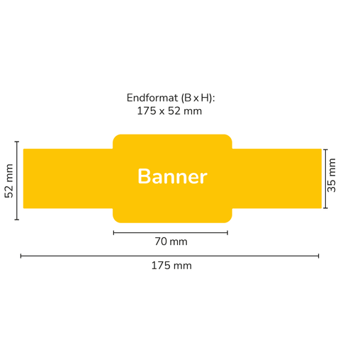Leere Lola - Banner Sonderform Rechteck 500g (Twist-Off)