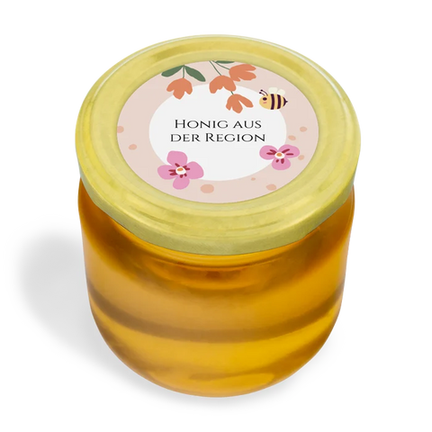Florale Fiona – Deckeletikett 250g (Twist-Off)