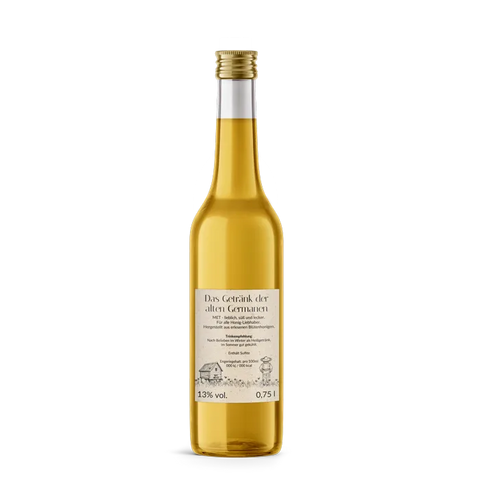 Idyllische Ida – Rechteckiges Rückenetikett 60x80mm für 500ml Met