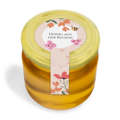 Florale Fiona –  Honigetikett mit Frischesiegel 250g (Twist-Off)