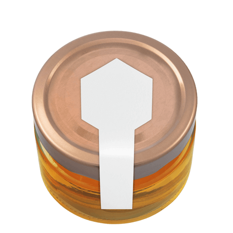 Leere Lola – Siegeletikett Hexagon 160g (Deep-Twist-Off)