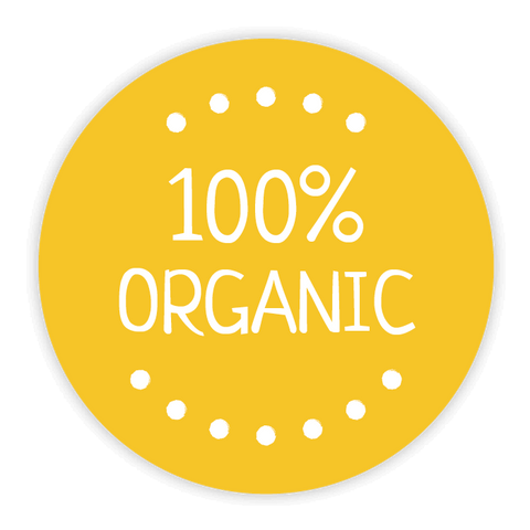 Runder Sticker 30x30mm - Organic