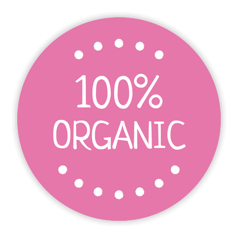 Runder Sticker 30x30mm - Organic