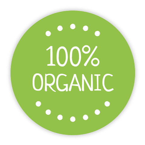 Runder Sticker 30x30mm - Organic