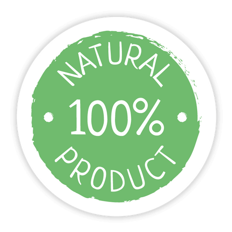 Runder Sticker 30x30mm - Natural Product