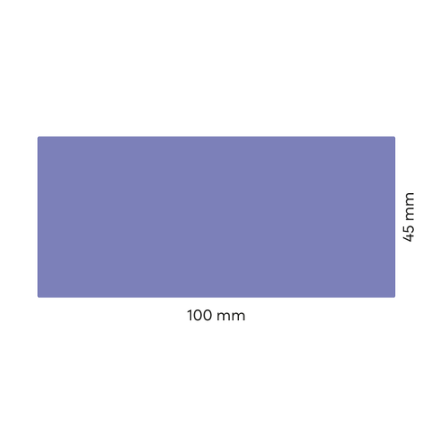Leere Lola – Rechteckiges Etikett 100x45mm für Tinkturflasche