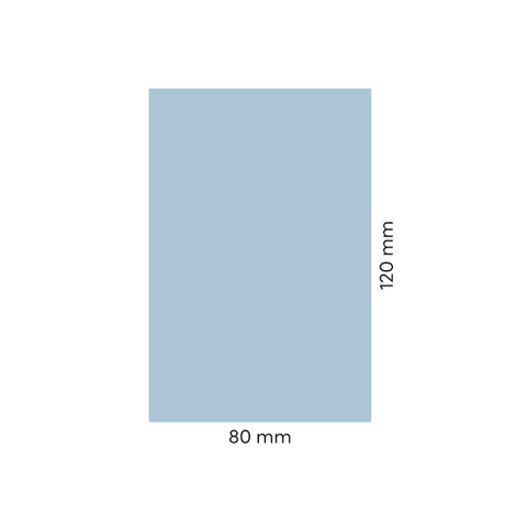 Leere Lola – Rechteckiges Flaschenetikett 80x120mm für 750ml Met