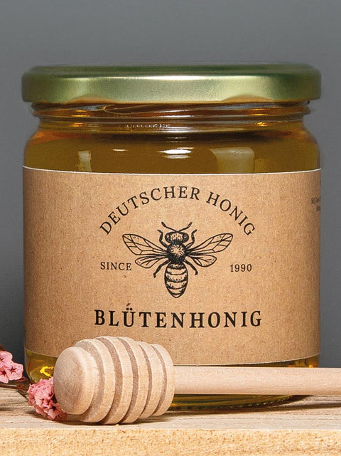 Wähle ein Design für deine Honigetiketten