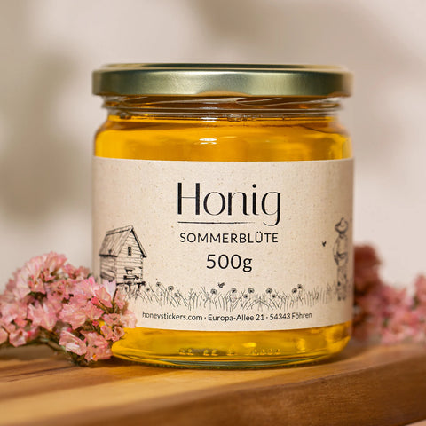 Idyllische Ida – Etikett mit Gewährverschluss 500g (Kunststoffdeckel)