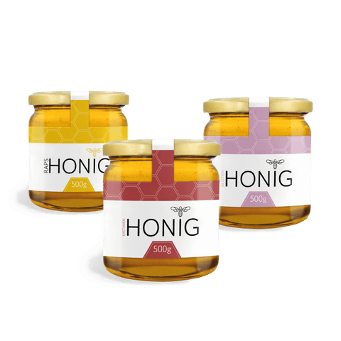 Moderner Marlo - Rechteckiges Etikett 50g (Twist-Off)