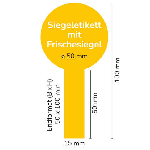 Leere Lola - Siegeletikett mit Frischesiegel 250g (Kunststoffdeckel)