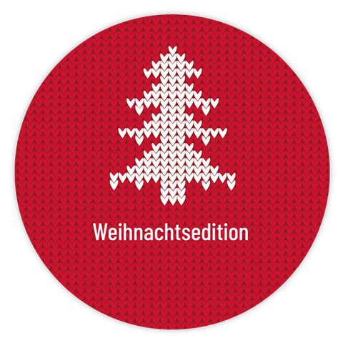 Weihnachtliche Wilma - Deckeletikett 500g (Twist-Off)
