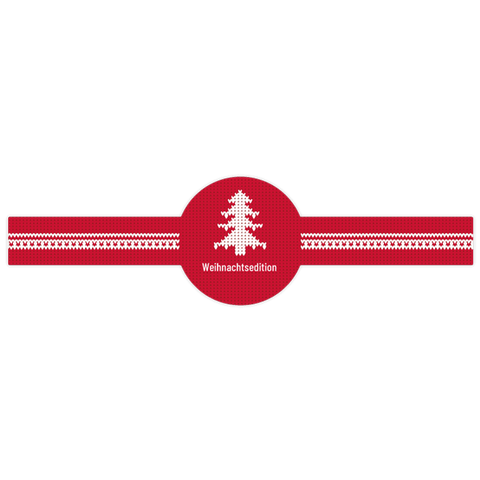 Weihnachtliche Wilma - Siegeletikett mit doppeltem Frischesiegel 250g (Twist-Off)