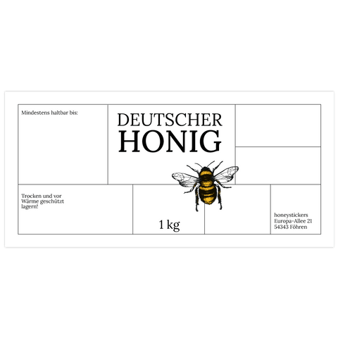 Flotte Feli – Rechteckiges Etikett 1000g (Twist-Off)